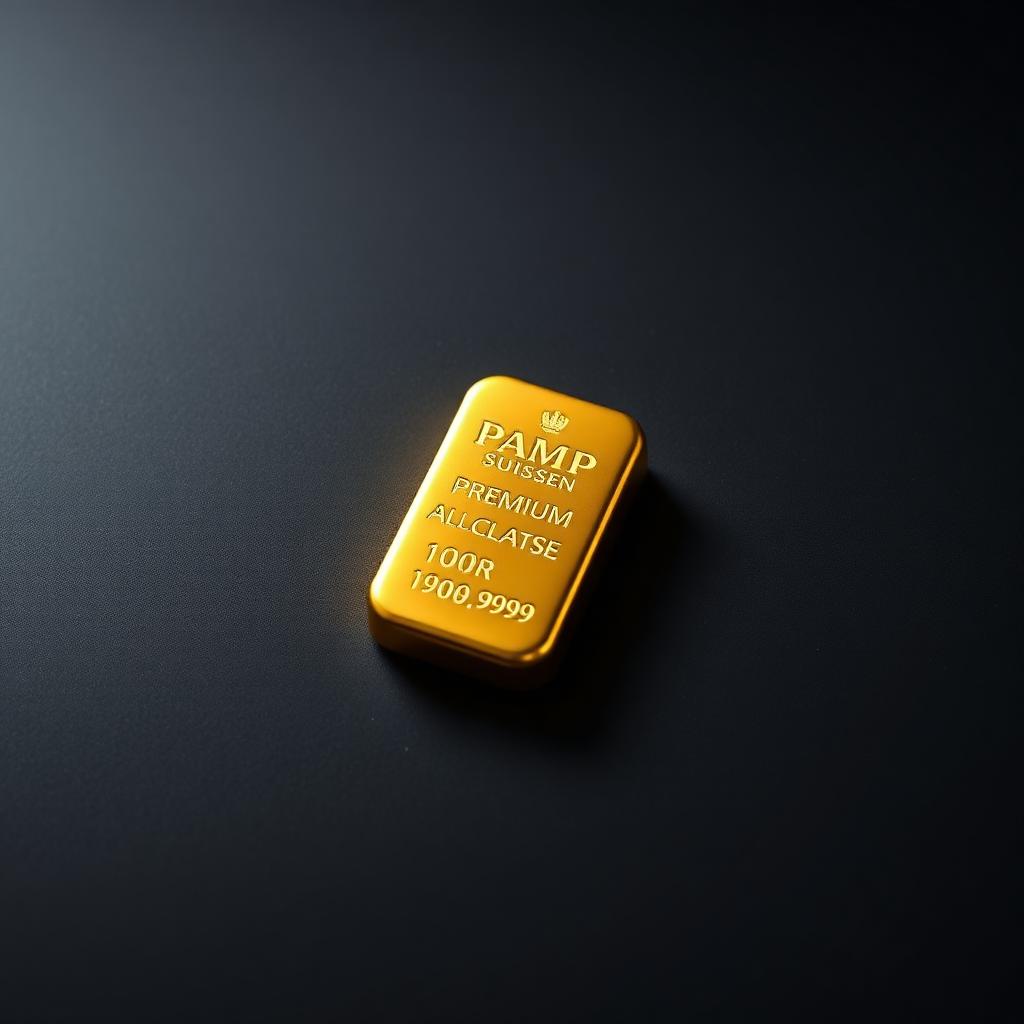 Allocated gold bar